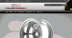 Desktop Screenshot of felgenwerks.com